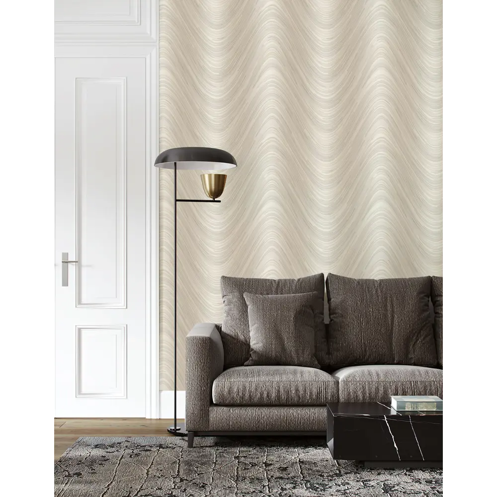 Обои флизелиновые Euro Decor Hypnose коричневые 1.06 м 7029-01 82377856 STLM-2068600 - Вид №2