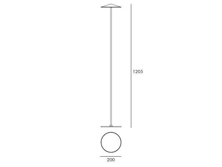 Алюминиевый светодиодный торшер Milan Iluminacion ARCH-00132684 - Вид №11