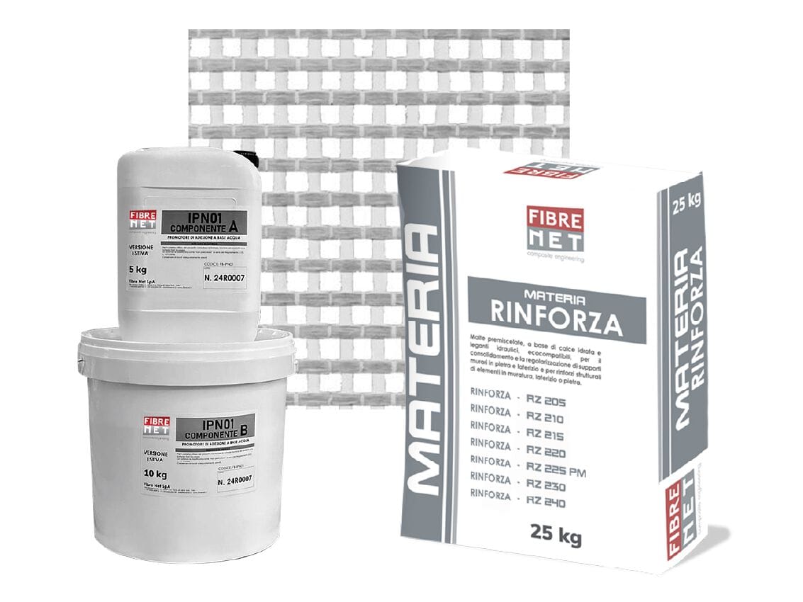Система армирования FRCM Fibre Net C-MATRIX ARCH-00025502