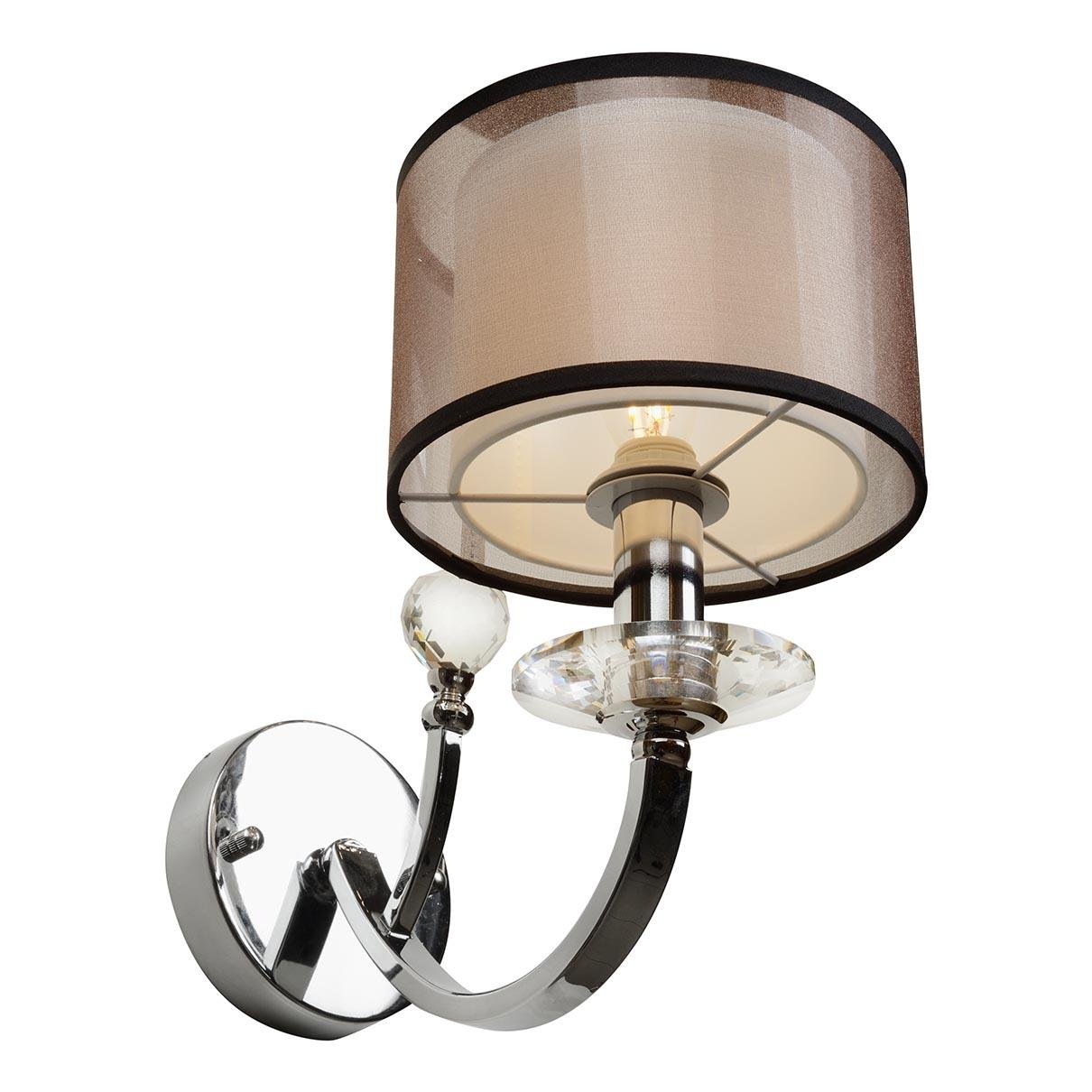 Бра настенное коричневое iLamp America 88049/1B CR ILAMP AMERICA 00-3949088 Коричневый - Вид №1