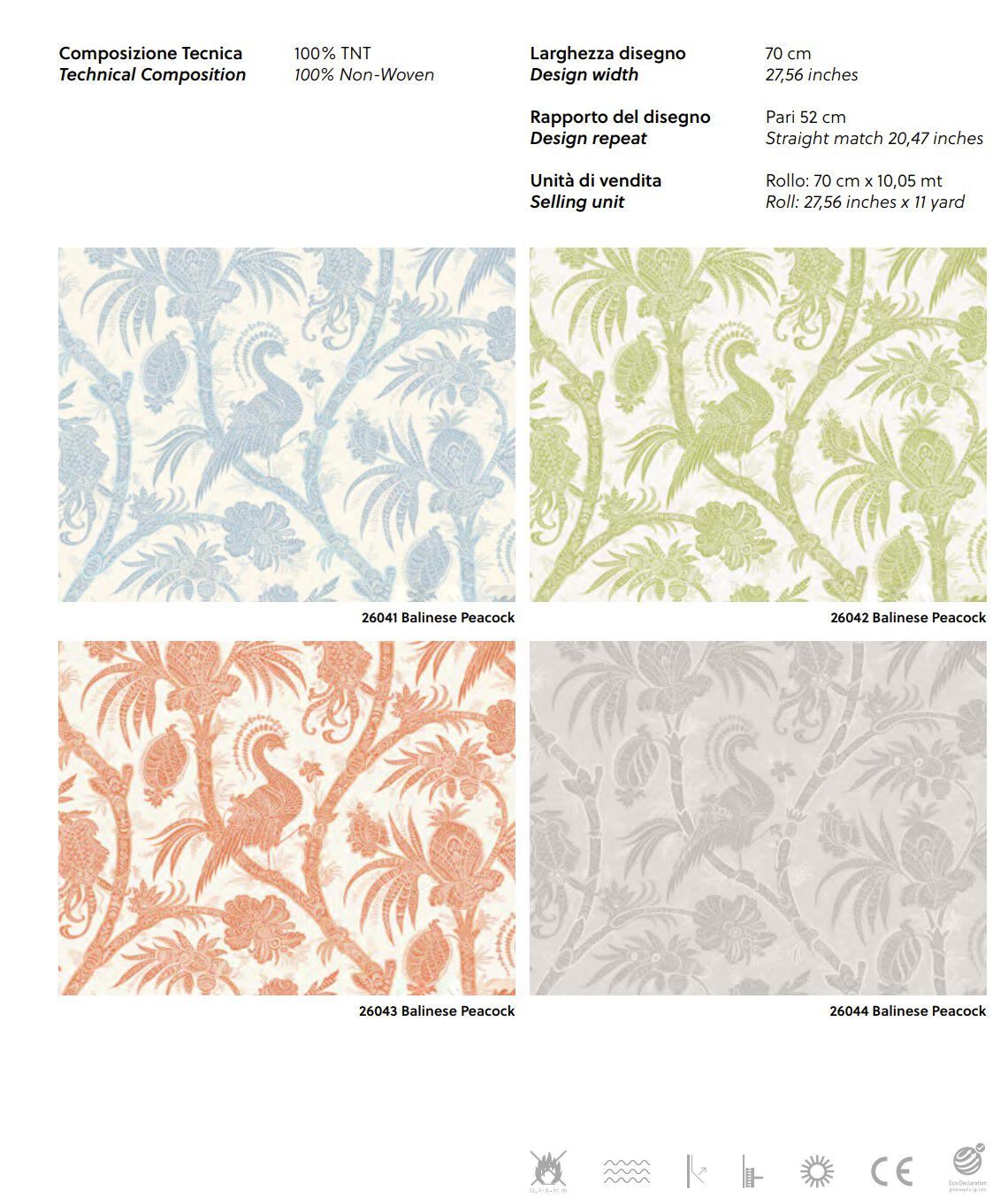 Цветочные узоры нетканые обои Jannelli&Volpi SCALAMANDRÉ ARCH-00031196 - Вид №2