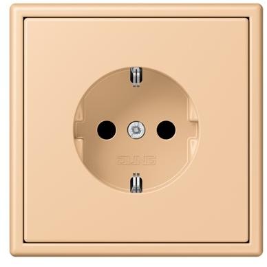 JUNG Пластиковая электрическая розетка Ls 990 les couleurs® le corbusier sun-id-1370154 - Вид №51