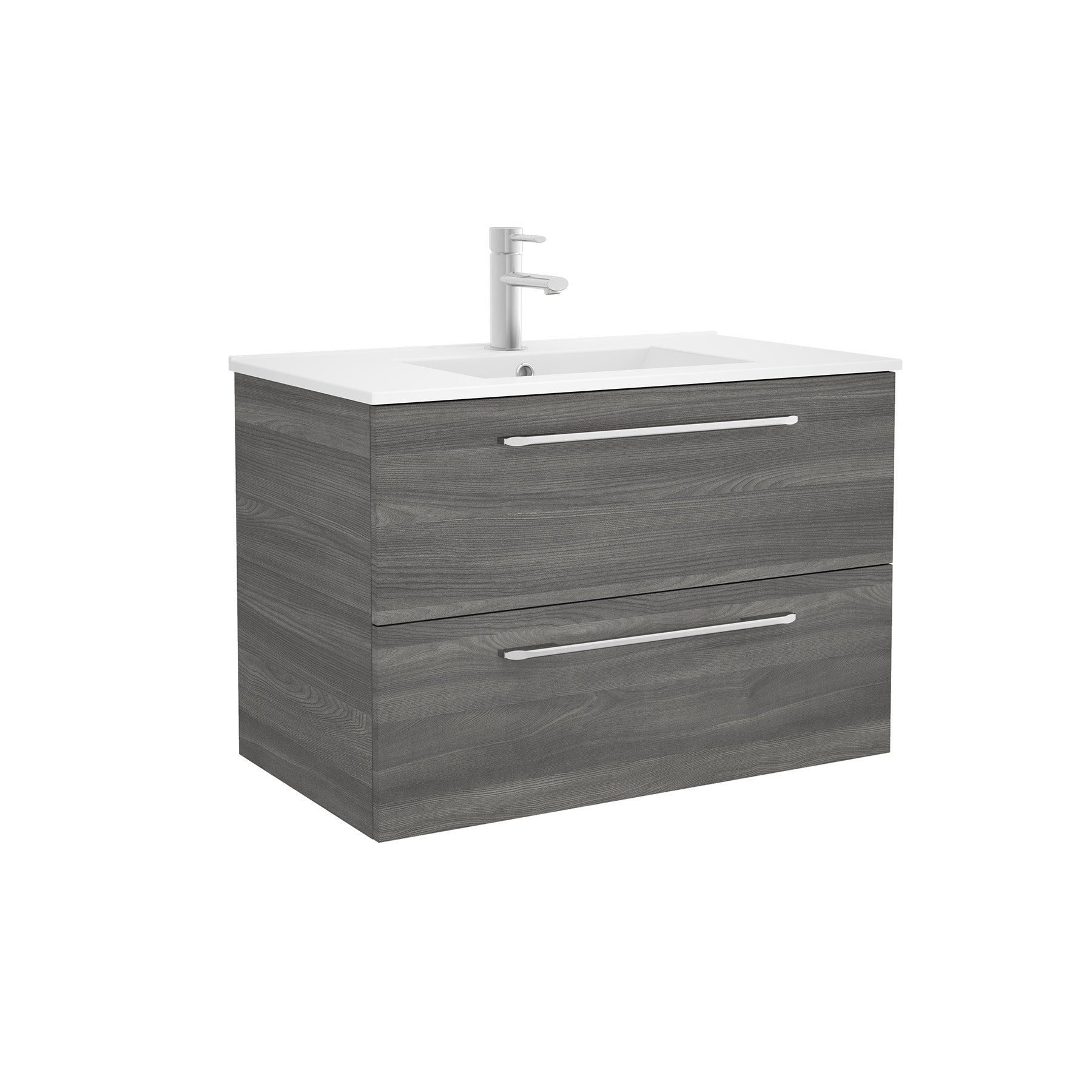 23296 SALGAR Мебель для умывальника FUSSION CHROME 800 2 ящика ALSACIA 797 x 540 x 450 мм Эльзасия - Вид №1