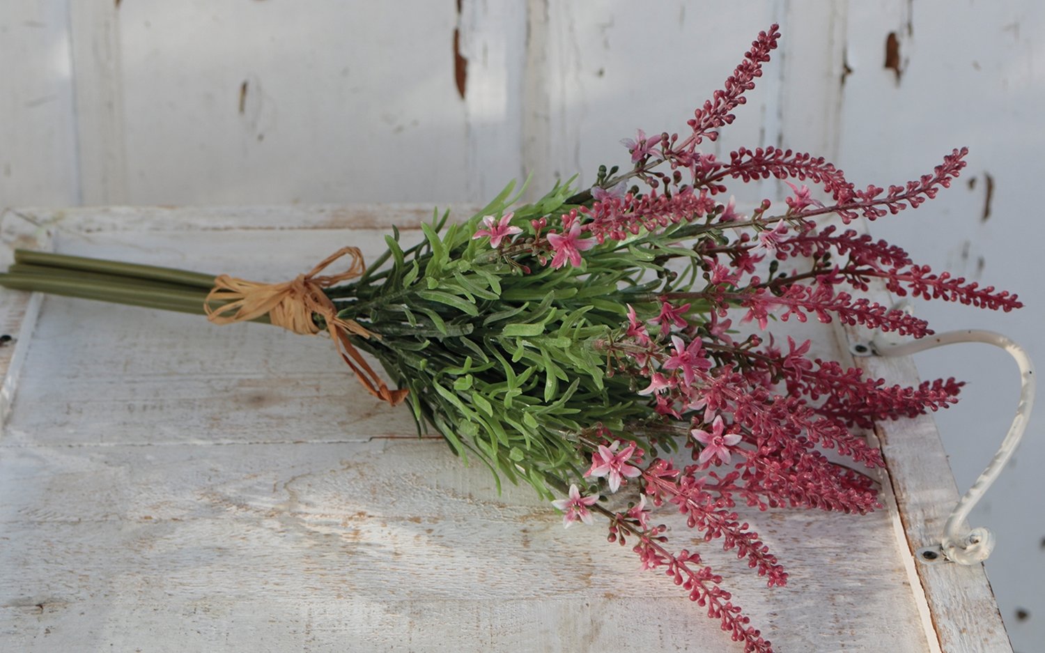 1882 222 a3 Искусственный пучок лаванды, 39 см, темно-фиолетовый H-andreas  - Вид №1