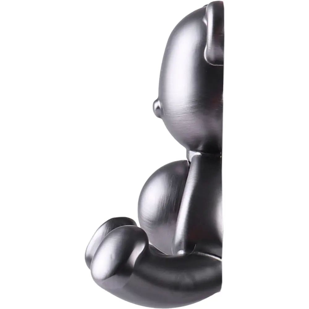 Крючок Larvij Медведь цинковый цвет графит STLM-2181135 - Вид №2