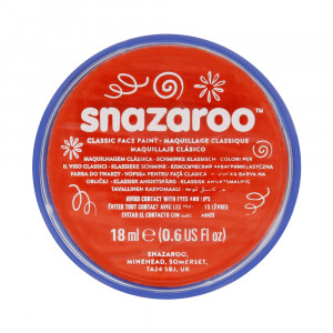 1118552 Краски для лица и тела 18 мл оранжевый темный Snazaroo