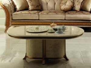 Arredoclassic Овальный журнальный столик для гостиной Melodia