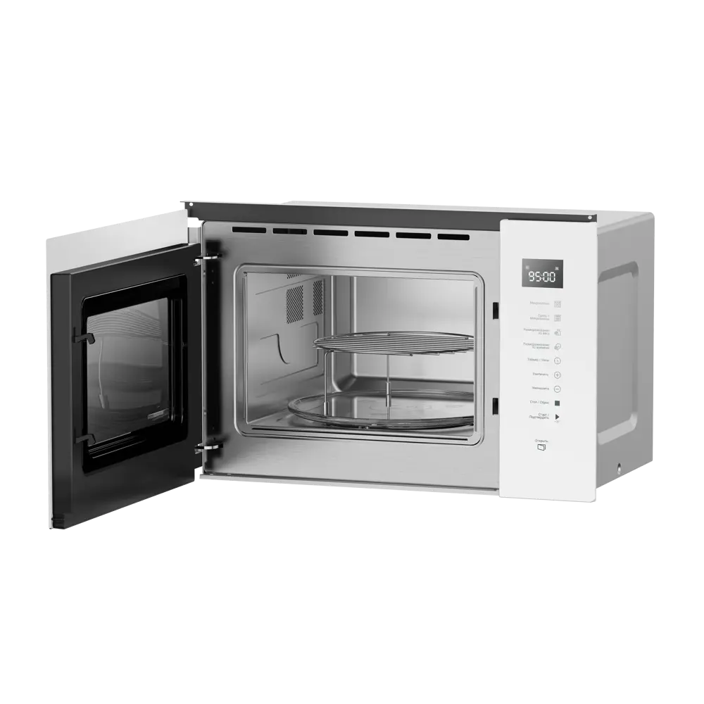 Микроволновая печь Hotpoint MF25G встраиваемая 25 л 59.4x33.3x38.7 см сенсорное управление цвет белый 89440726 STLM-2076837  - Вид №3