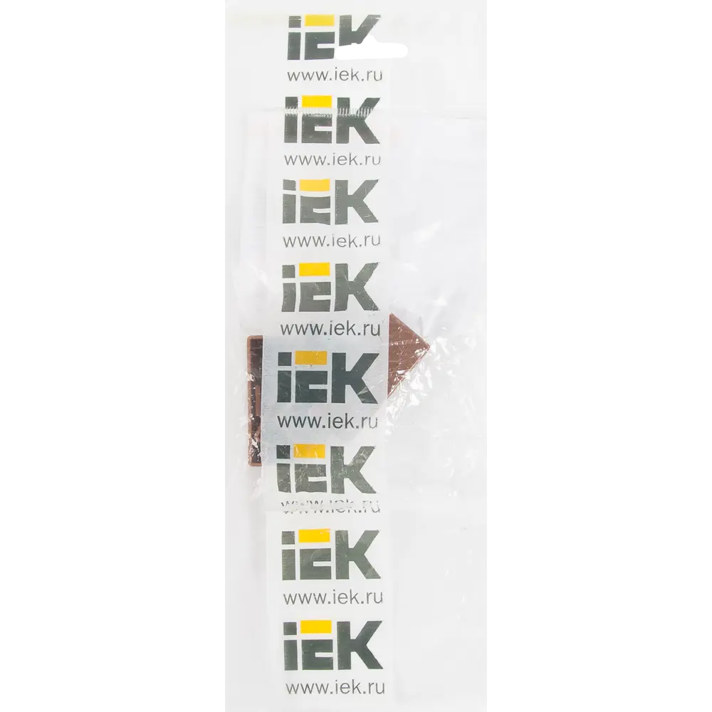 Заглушка для кабель-канала IEK 40x16 мм цвет дуб 4 шт. 82411343 STLM-2129811  - Вид №1