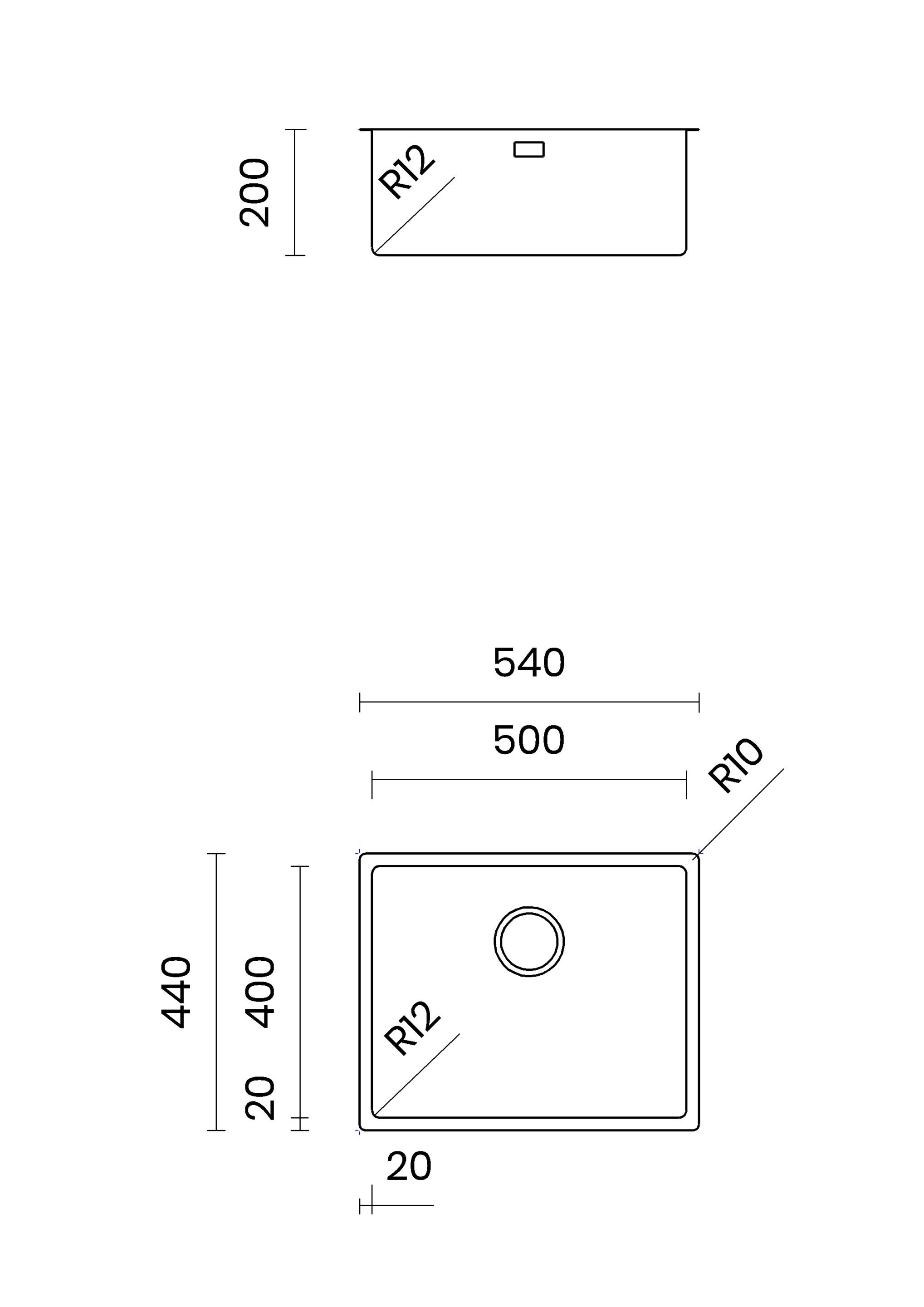Раковина из нержавеющей стали TASCA CANOVA PVD ARCH-00149036 - Вид №16