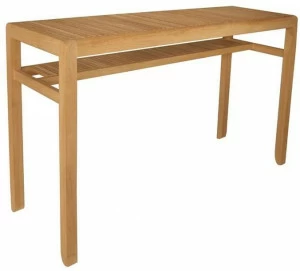 MOBIKA GARDEN Прямоугольный высокий садовый стол из тика Saki