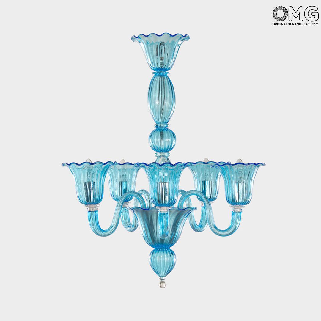 4808 ORIGINALMURANOGLASS Люстра Каскад - муранское стекло OMG  см MODERNO - Вид №1