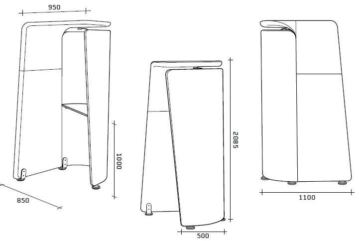 Prooff Акустическая телефонная будка из ткани со встроенным освещением sun-id-1451810 - Вид №7