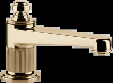 Носик для умывальника 65021 735 Gessi Venti20 ТЕПЛАЯ БРОНЗА PVD