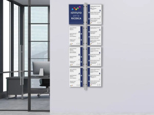 Крытый стальной знак знак