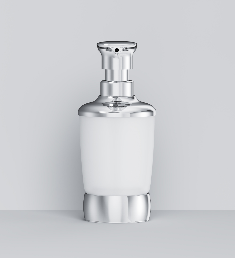 A3031900 Стеклянный диспенсер для жидкого мыла отдельно стоящий хром шт AM.PM Sensation - Вид №3