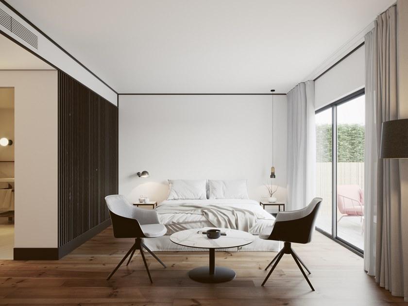 MOBLIBERICA Вращающееся кресло с тканевой обивкой и подлокотниками Kedua sun-id-1445218 - Вид №3