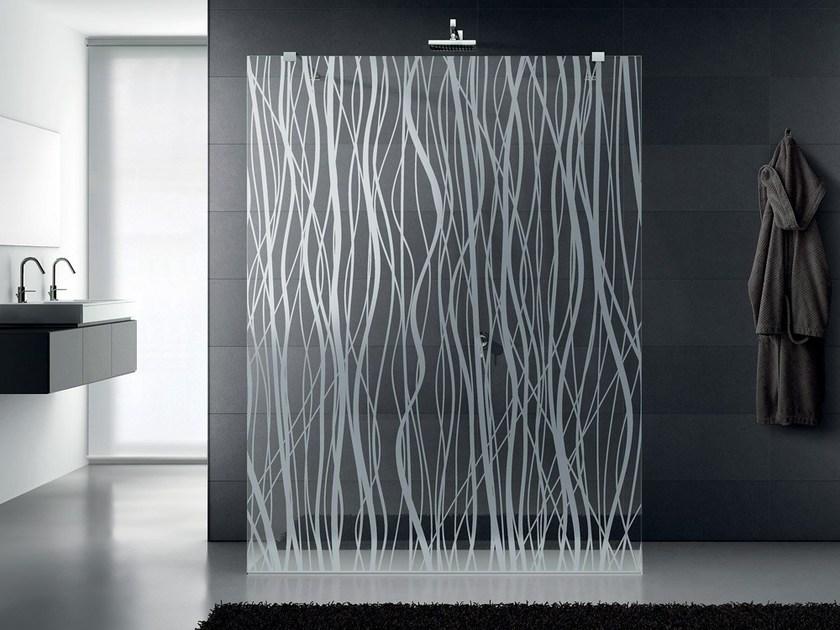 Vitrealspecchi Матовое и декорированное стекло для душевых стен Madras® décor sun-id-1425936 - Вид №1