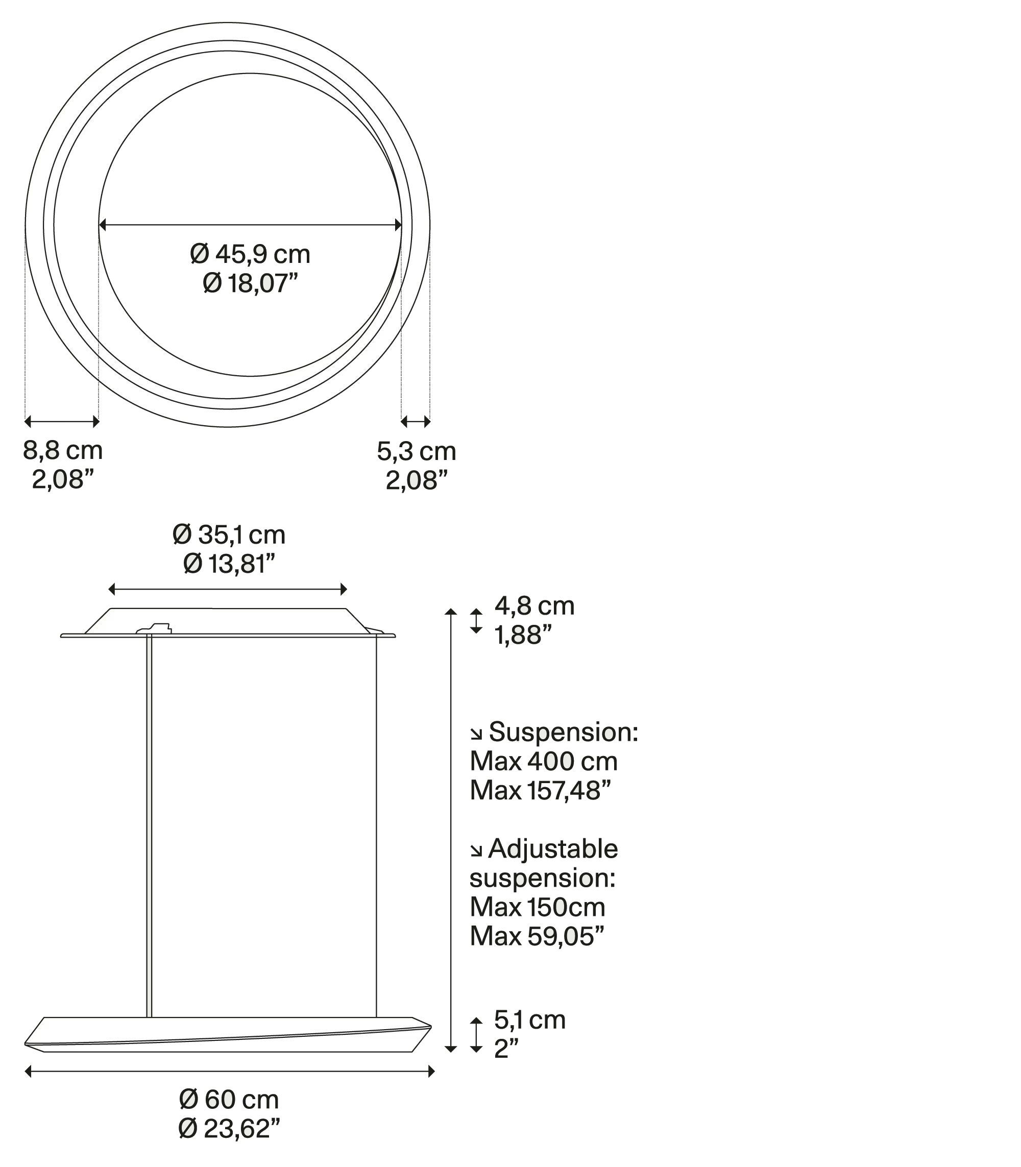 Литой алюминиевый светодиодный подвесной светильник Lodes Tidal ARCH-00149689 - Вид №10