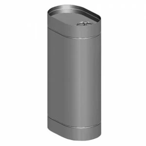 Бак навесной Везувий 90 л. (0,8 мм AISI 439) Вертикальный