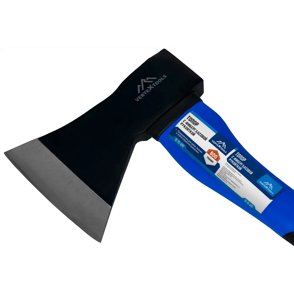 Топор VERTEXTOOLS с фиберглассовой рукояткой 600 г 89356911 STLM-1386491 - Вид №3
