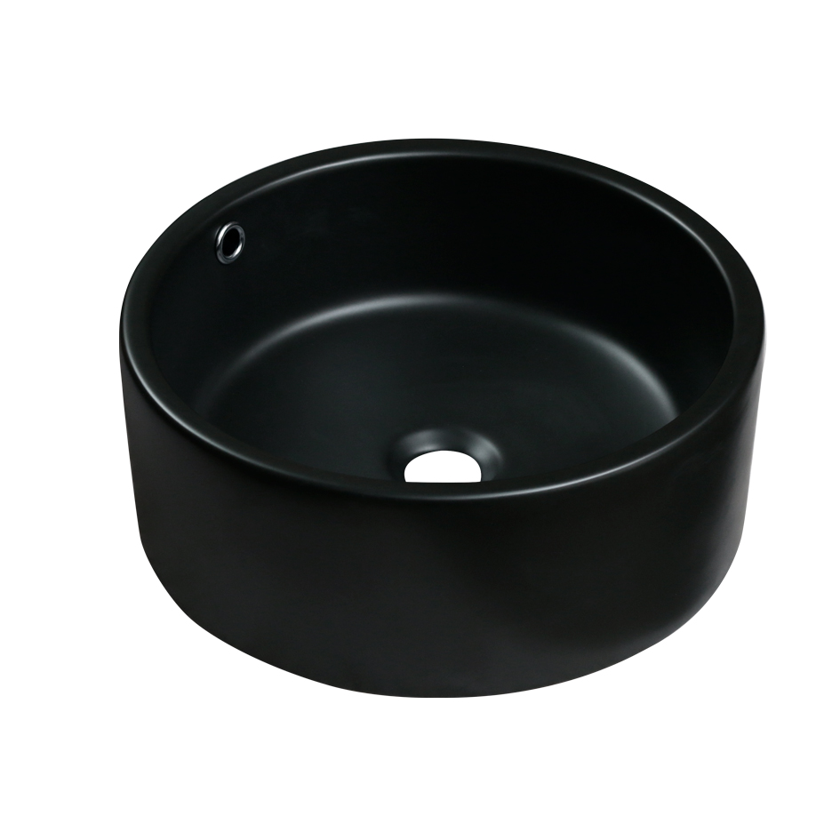 Накладная раковина melana mln-7076bm (черная матовая) 7076BM-805 - Вид №1