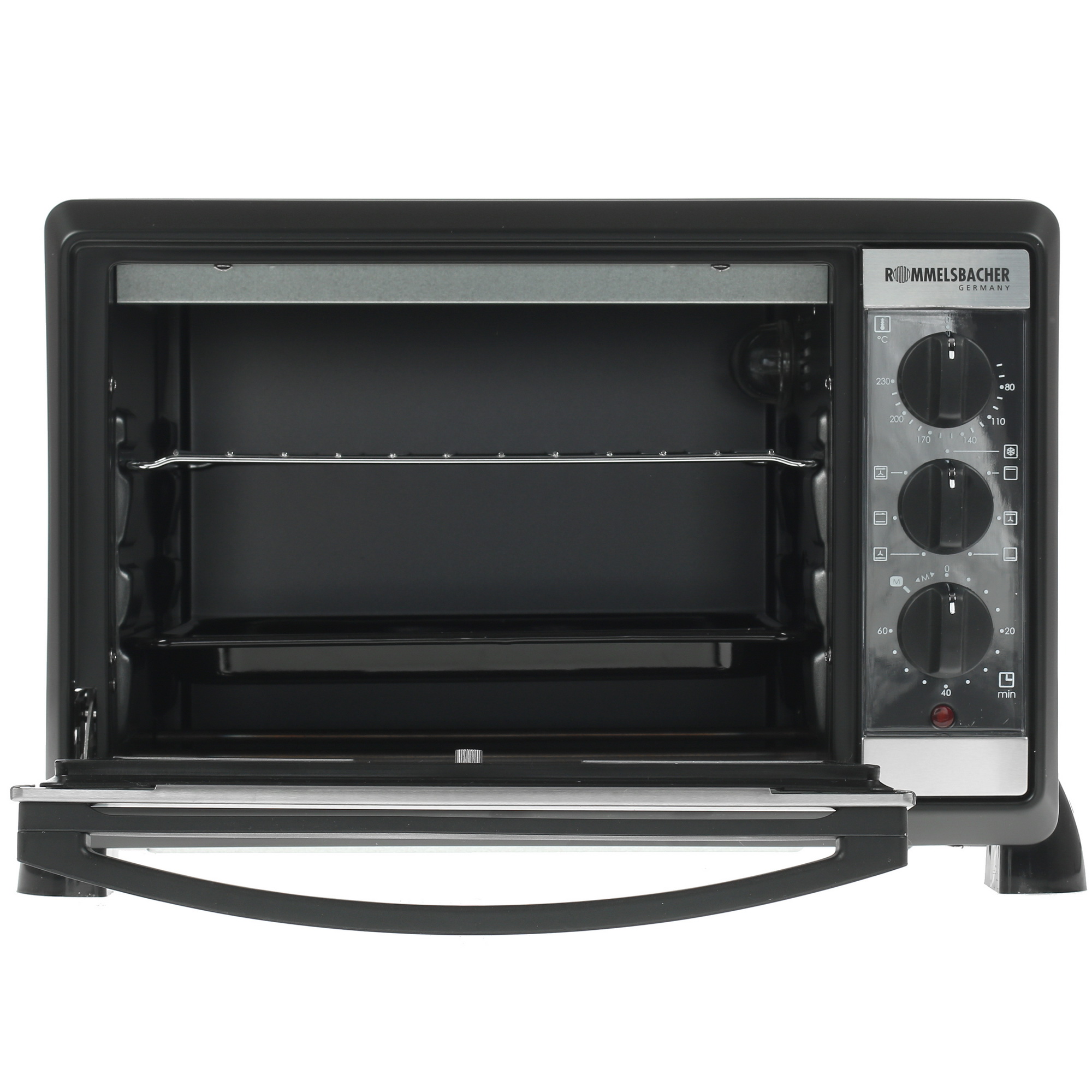 8117063 Мини-печь Rommelsbacher BG 1055/E серебристый STDN-0073328 - Вид №5