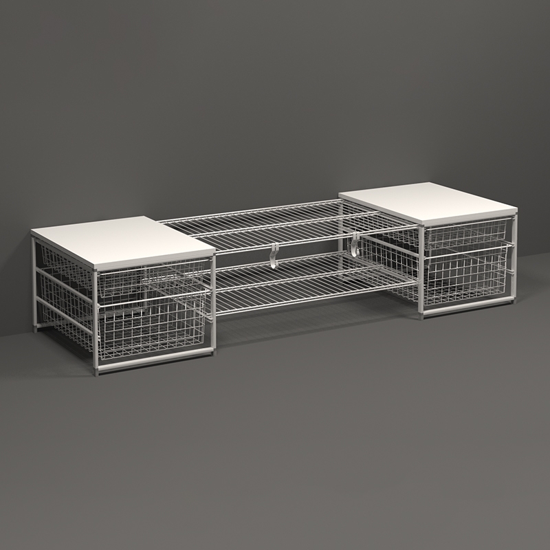 Комплекты для прихожей , 1815х365х565 мм, белый LJPS0572 Public Steel Россия  - Вид №1