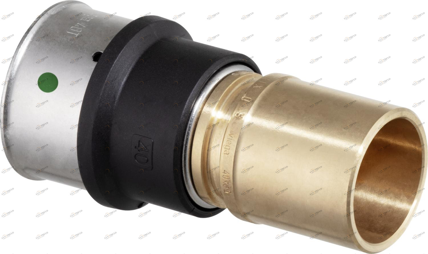 729 677 Модель 6713 Трубопроводные системы  Viega Smartpress  Переходники/​переходные угольники Santreyd 