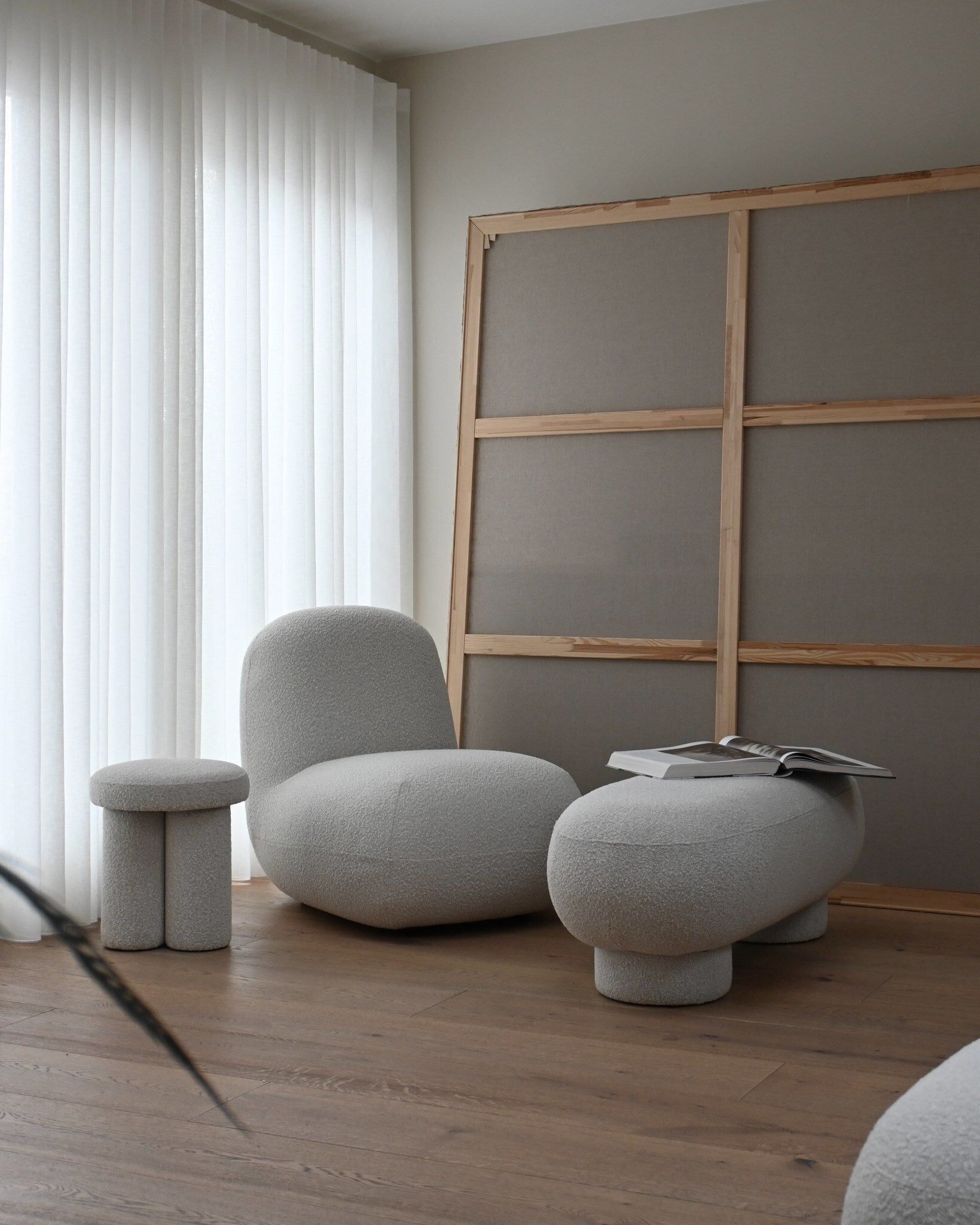 Большая скамейка из ткани 101 Copenhagen Big Foot ARCH-00029148 - Вид №4