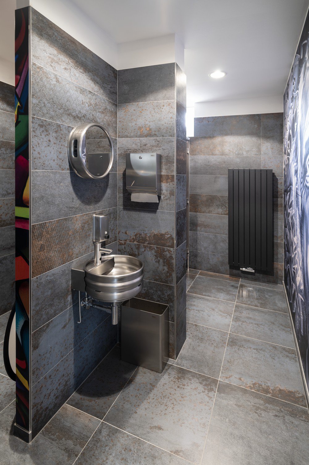 93774 Нержавеющий KEG умывальник на дoску SANELA  - Вид №3