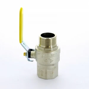 Кран шаровой для газа НВ FUTURGAS плоский рычаг F.I.V. 1"1/4