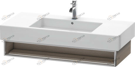 VE601403131 Тумбочка подвесная Vero #VE6014 1000 x 446 мм Сосна серебристая, декор Duravit