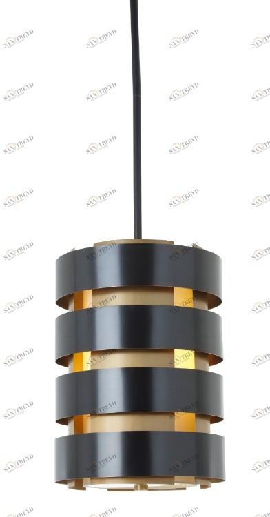 Люстра Hallan чёрная 5891 RVASTLEY ДИЗАЙНЕРСКИЕ, PUSHA 061616 Чёрный 