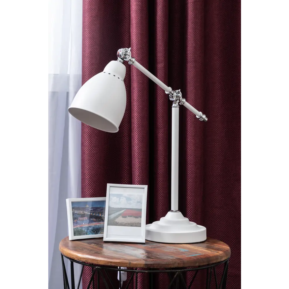 Настольная лампа Braccio 1xE27x60 Вт, цвет белый матовый 18638969 STLM-2049230 Arte Lamp  - Вид №8