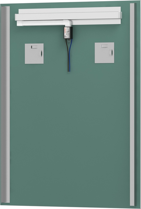 BY 2101 Зеркало со встроенным LED-светильником 3 W EVOFORM Ledline - Вид №2