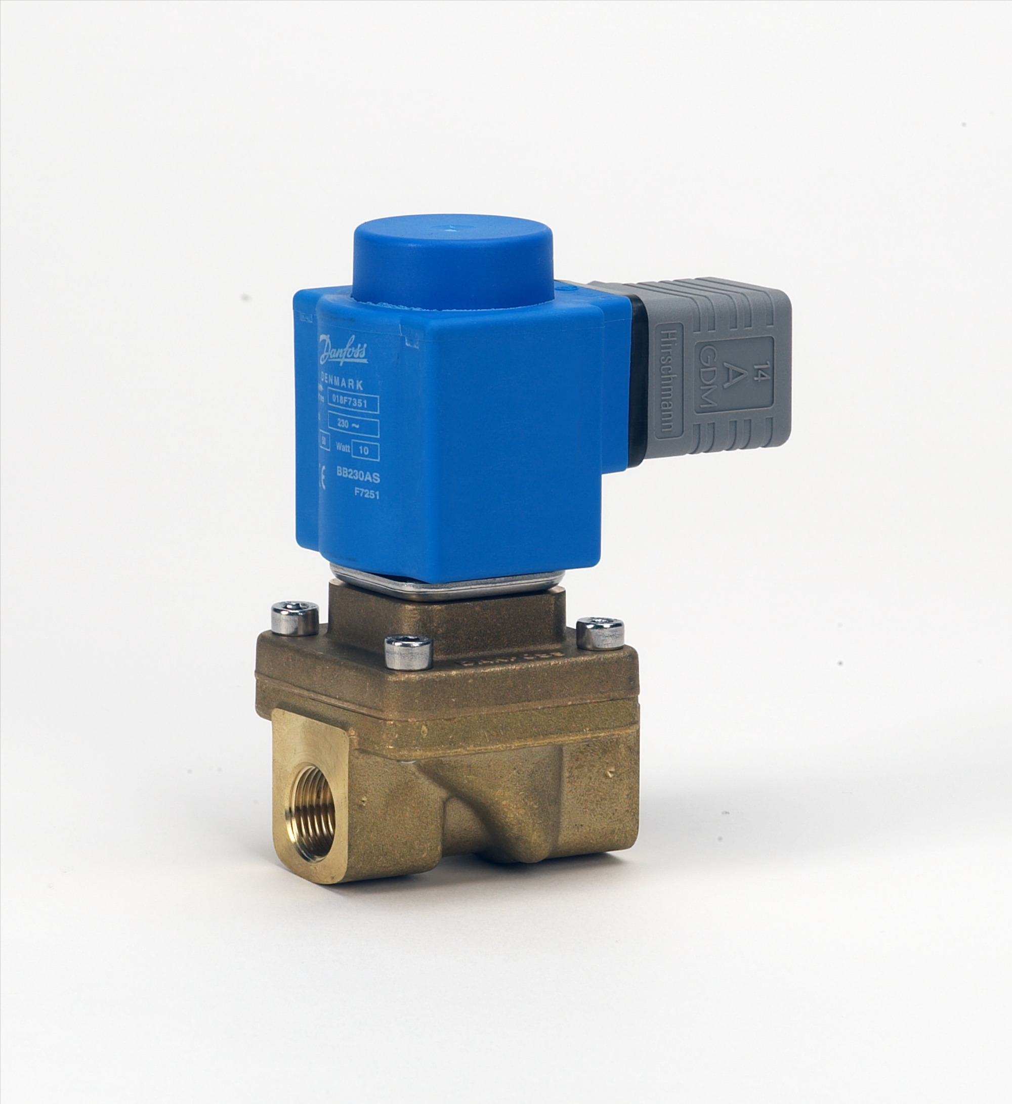 Danfoss EV250B — двухходовые электромагнитные клапаны с принудительным подъемом Клапан электромагнитный EV250B 032U158002  - Вид №2