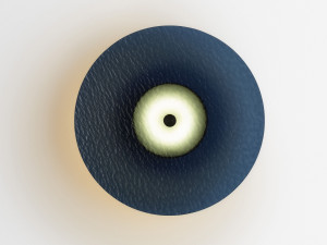 Стеклянный светодиодный настенный светильник