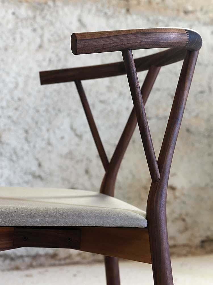 Деревянный стул с подлокотниками Miniforms Валери ARCH-00065557 - Вид №5