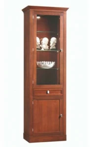 SELVA Витрина из вишневого дерева со встроенной подсветкой Sophia 7412