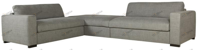 Sits Модульный угловой диван 7 мест в ткани Linda sun-id-1428890