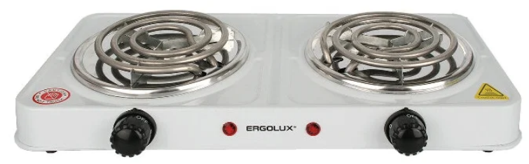 5368427 Плита компактная электрическая ERGOLUX ELX-EP02-C01 белый STDN-0020552