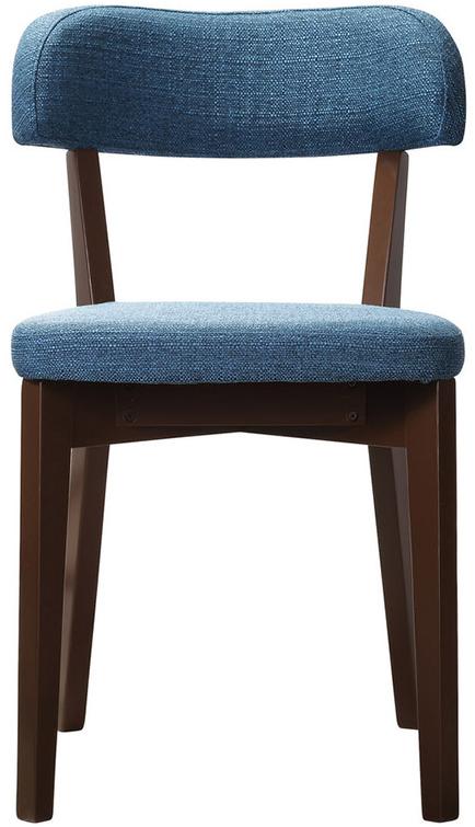 2810 Стул Франк Сканди Блю/Орех R-HOME 40001097h - Вид №1