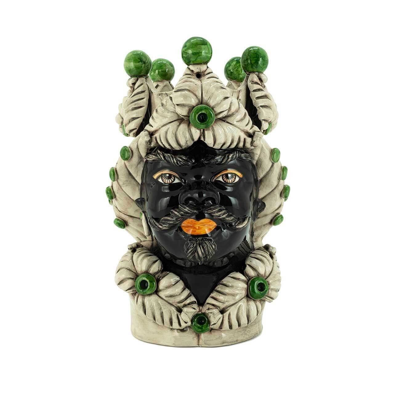 200944-86 ABHIKA ВАЗА MORO MAN EVE DARK GREEN 