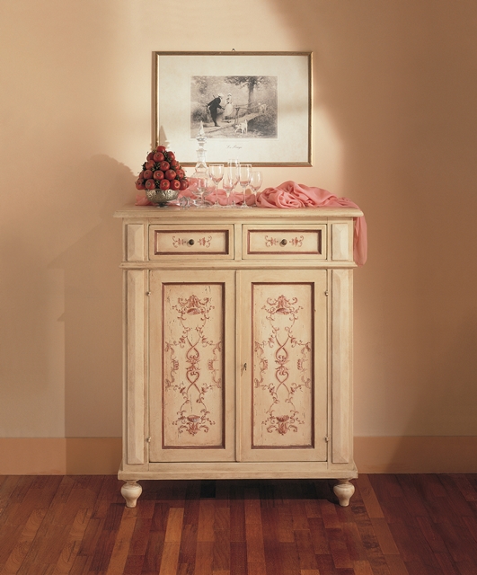 1864 Tifernoit Комод высокий с 2 ​​ящиками Soggiorno 