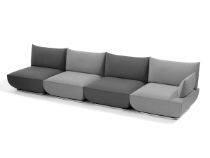 Модульный тканевый диван