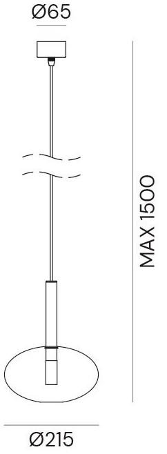 Il Fanale Металлический подвесной светильник прямого света в современном стиле Alchimia 277.04.ont / 277.14.ont - Вид №4