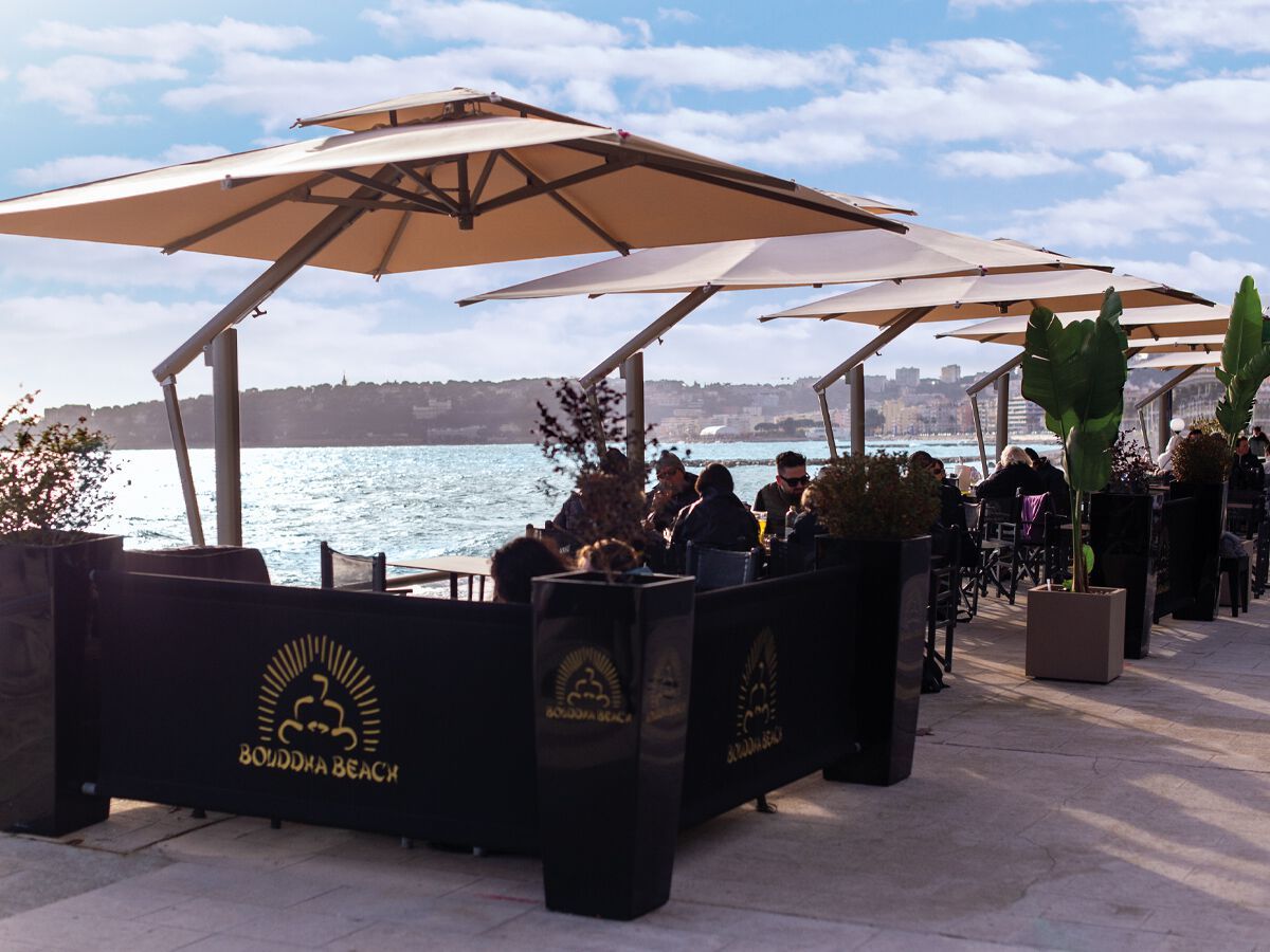 Зонтик с боковым полюсом Ombrellificio Poggesi ONE ARCH-00147591 - Вид №6