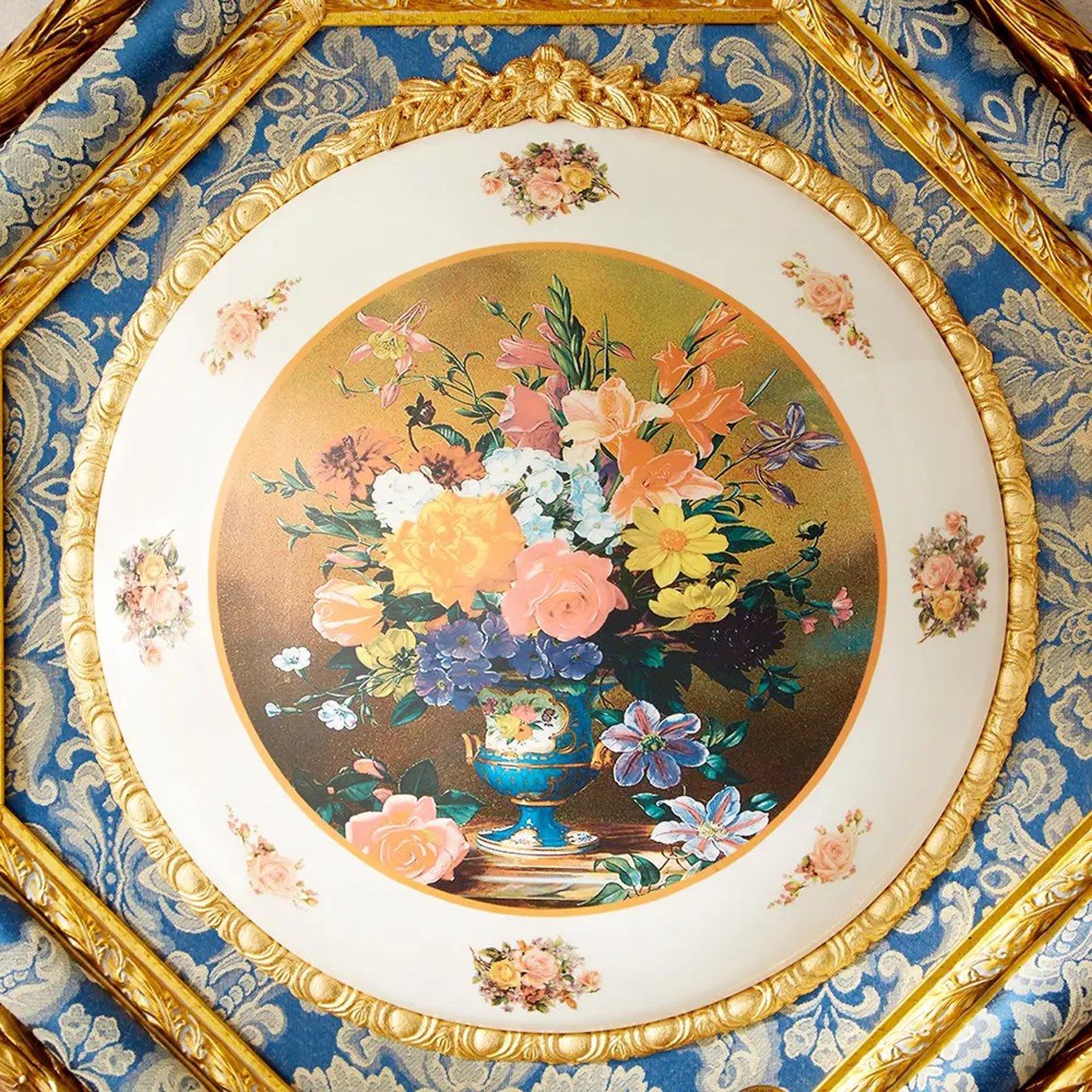 Картина с украшенной фарфоровой пластиной Italia Cornici T505 ARCH-00040425 - Вид №1