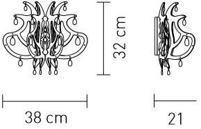 Slamp Настенный светильник Lillibet sun-id-1487782 - Вид №6